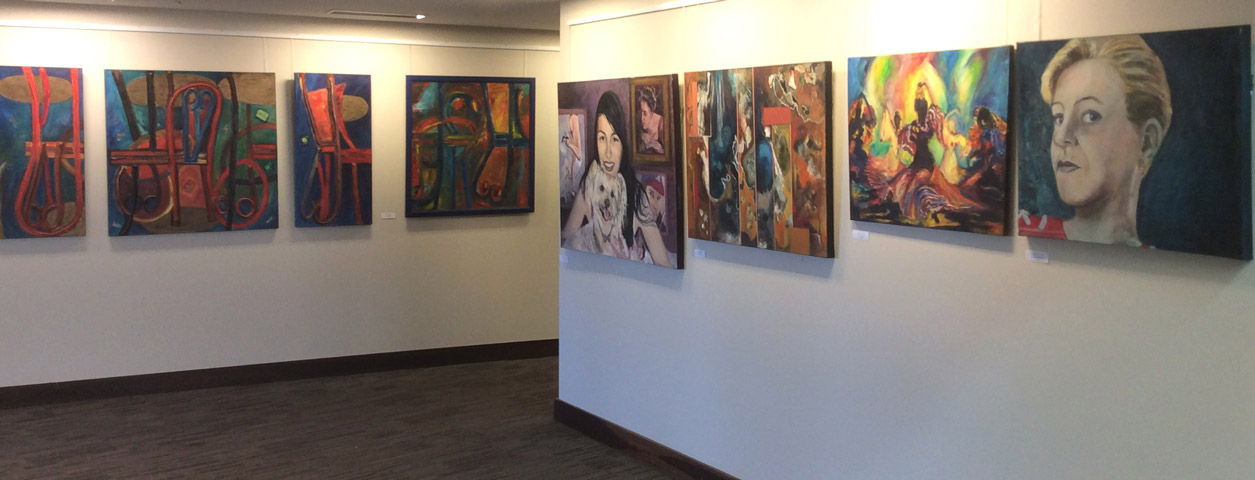 Miriam Colombo Retrospective exhibition, 2018 (photograph: Alasdair Macintyre)