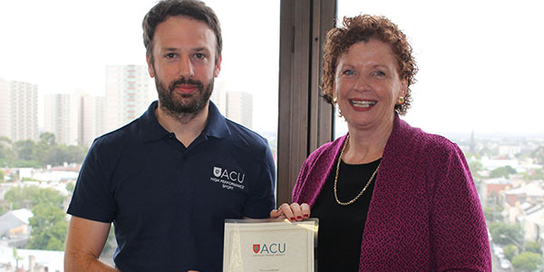 FHS-Values-Award_Academic_David-Opar-and-Michelle-Campbell