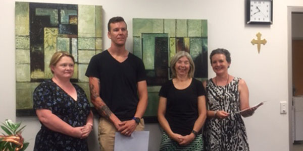 _0003_Award Recipients_Brisbane 2019_L-R Carol Bradley_Daniel van den Hoek_Suzanne Kuys_Gloria William